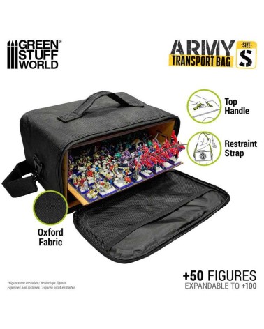ARMY TRANSPORT BAG S GREEN STUFF