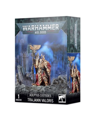 40K: ADEPTUS CUSTODES - TRAJANN VALORIS | Comprar en Troll Cave