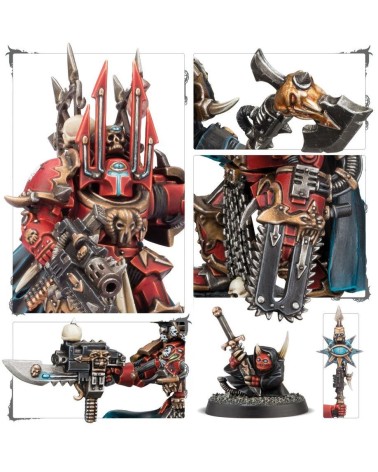 40K: CHAOS SPACE MARINES - CHAOS LORD IN TERMINATOR ARMOUR