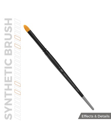 FILBERT BRUSH 4 - SYNTHETIC BRUSH