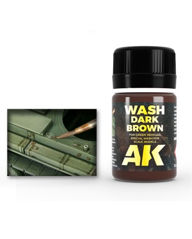 DARK BROWN WASH 35ML