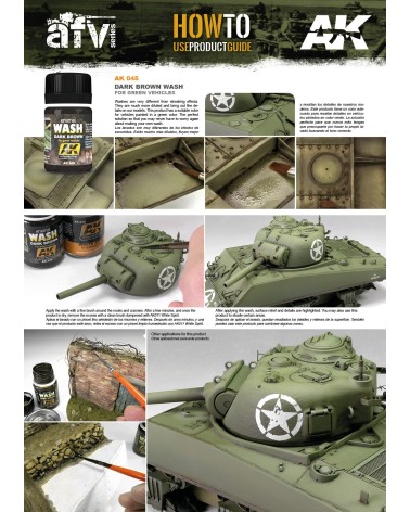 DARK BROWN WASH 35ML