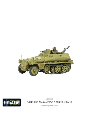 SD.KFZ. 250 (ALTE) HALF-TRACK (OPTIONS TO MAKE 250/1, 250/9 OR 250/11 VARIANTS)