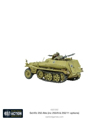 SD.KFZ. 250 (ALTE) HALF-TRACK (OPTIONS TO MAKE 250/1, 250/9 OR 250/11 VARIANTS)