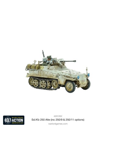 SD.KFZ. 250 (ALTE) HALF-TRACK (OPTIONS TO MAKE 250/1, 250/9 OR 250/11 VARIANTS)