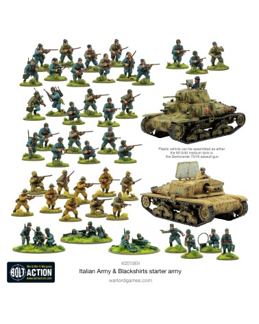 ITALIAN ARMY & BLACKSHIRT STARTER ARMY