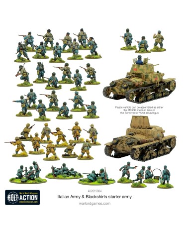 ITALIAN ARMY & BLACKSHIRT STARTER ARMY