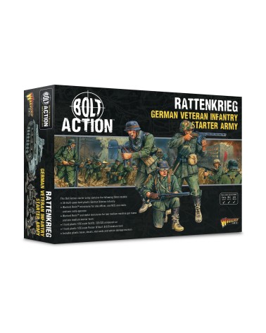 RATTENKRIEG GERMAN VETERAN INFANTRY STARTER ARMY | Troll Cave