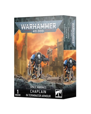 40K: SPACE MARINES - CHAPLAIN IN TERMINATOR ARMOUR