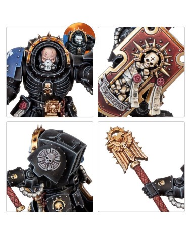40K: SPACE MARINES - CHAPLAIN IN TERMINATOR ARMOUR