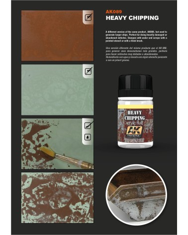 HEAVY CHIPPING ACRYLIC FLUID 35ML
