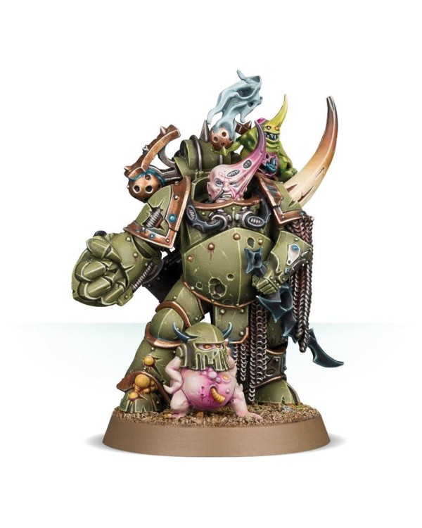 40K: DEATH GUARD - PLAGUE MARINE CHAMPION