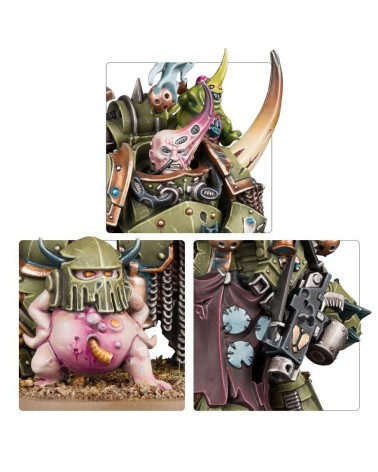 40K: DEATH GUARD - PLAGUE MARINE CHAMPION