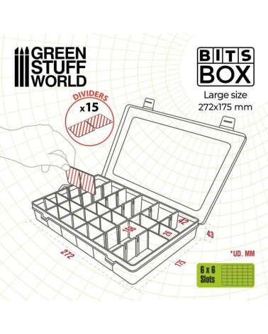 BITS BOX L GREEN STUFF