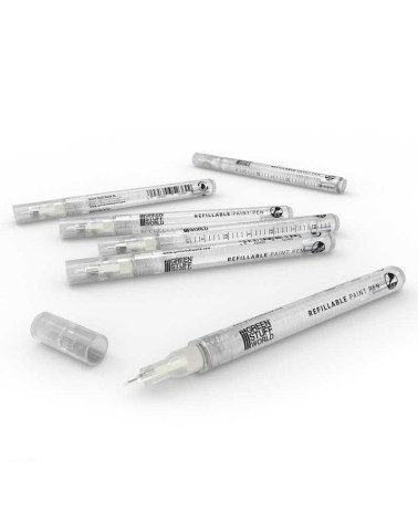 REFILLABLE PAINTS PENS 0.5 X6