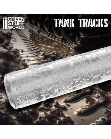 TANK TRACKS ROLLING PIN