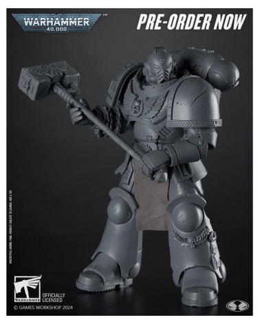 WARHAMMER 40K FIGURA LIUTENANT TITUS (ULTRAMARINES) ARTIST PROOF 18CM