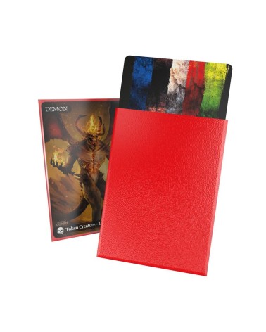 ULTIMATE GUARD CORTEX SLEEVES TAMAÑO ESTÁNDAR ROJO MATE (100)