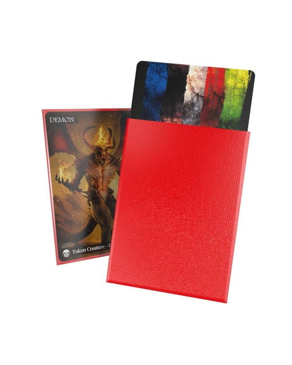 ULTIMATE GUARD CORTEX SLEEVES TAMAÑO ESTÁNDAR ROJO MATE (100)