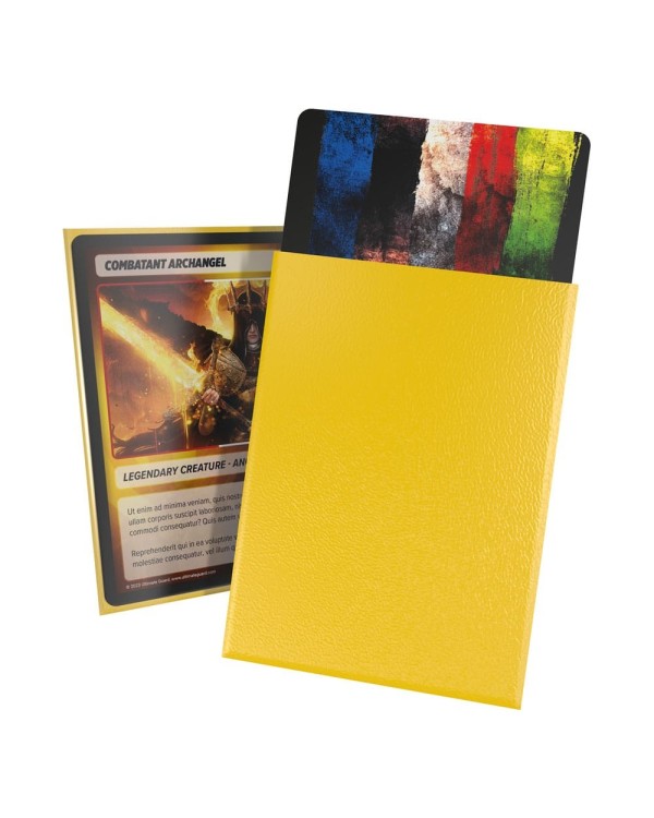 ULTIMATE GUARD CORTEX SLEEVES TAMAÑO ESTÁNDAR ROJO AMARILLO (100)