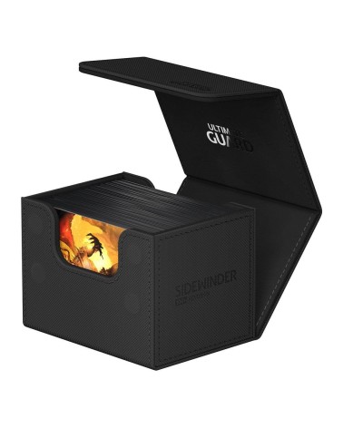 ULTIMATE GUARD SIDEWINDER 100+ XENOSKIN MONOCOLOR NEGRO