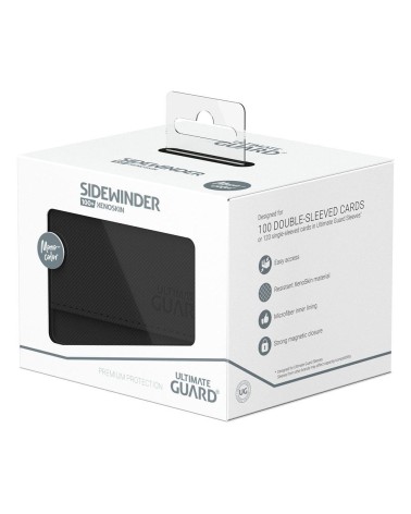 ULTIMATE GUARD SIDEWINDER 100+ XENOSKIN MONOCOLOR NEGRO