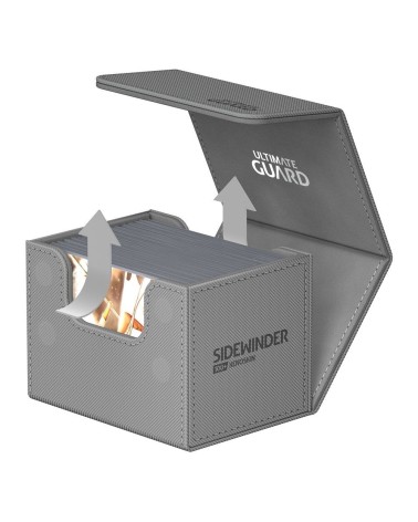 ULTIMATE GUARD SIDEWINDER 100+ XENOSKIN MONOCOLOR GRIS