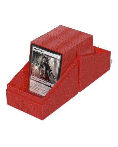 ULTIMATE GUARD RETURN TO EARTH BOULDER DECK CASE 133+ TAMAÑO ESTÁNDAR ROJO