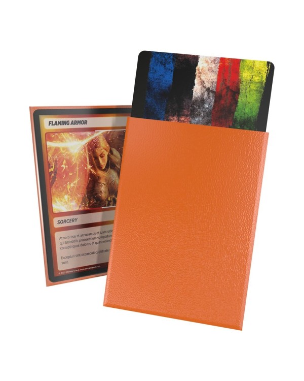 ULTIMATE GUARD CORTEX SLEEVES TAMAÑO ESTÁNDAR NARANJA MATE (100)