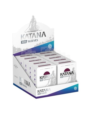 ULTIMATE GUARD KATANA SLEEVES TAMAÑO ESTÁNDAR RADIANT PLUM (100)