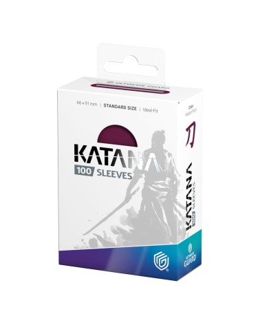 ULTIMATE GUARD KATANA SLEEVES TAMAÑO ESTÁNDAR RADIANT PLUM (100)
