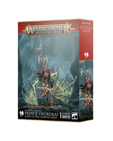 AOS: SOULBLIGHT GRAVELORDS - PRINCE VHORDRAI LORD OF THE CRIMSON KEEP