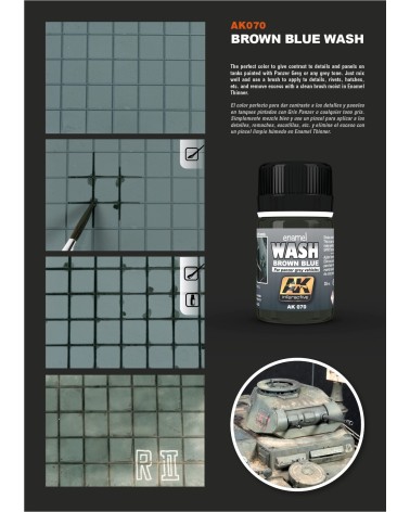 BROWN BLUE WASH 35ML