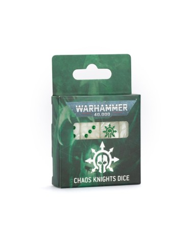40K: CHAOS KNIGHTS - DICE SET