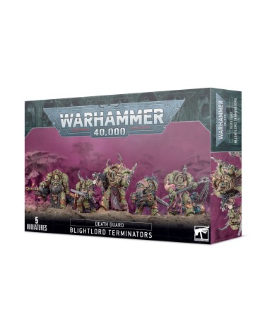 40K: DEATH GUARD - BLIGHTLORD TERMINATORS