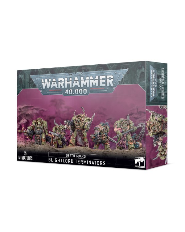 40K: DEATH GUARD - BLIGHTLORD TERMINATORS