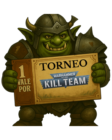 TICKET TORNEO KILL TEAM 25/07/2025 (PLANTILLA) | Comprar en Troll Cave