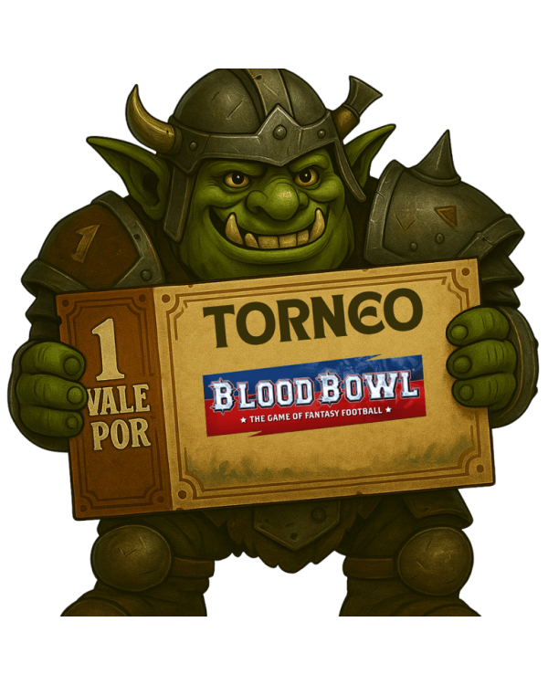 TICKET TORNEO BLOOD BOWL 25/07/2025 (PLANTILLA) | Troll Cave
