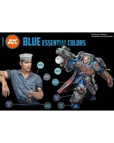 BLUE ESSENTIAL COLORS SET