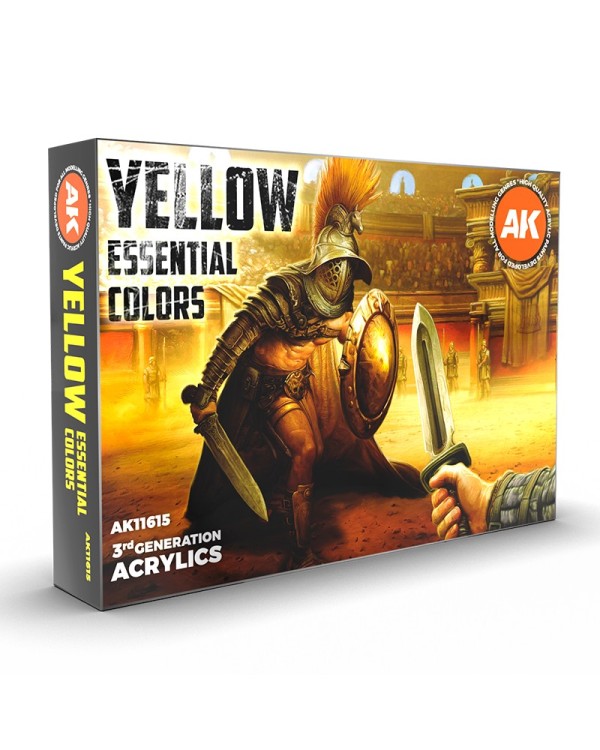 YELLOW ESSENTIAL COLORS SET