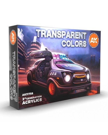 TRANSPARENT COLORS SET