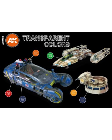 TRANSPARENT COLORS SET