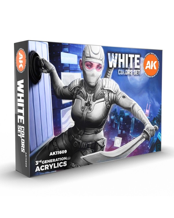 WHITE COLORS SET