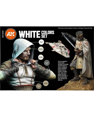 WHITE COLORS SET