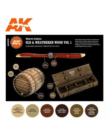 OLD & WATHERED WOOD VOL 1 COLORS SET
