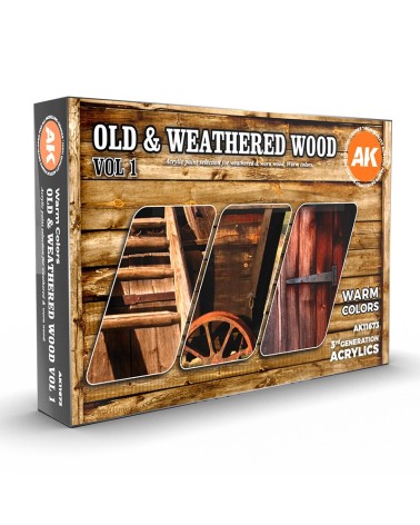 OLD & WATHERED WOOD VOL 1 COLORS SET | Comprar en Troll Cave