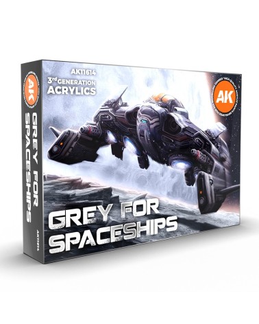GREY FOR SPACE SHIP COLORS SET