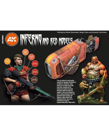 INFERNAL AND RED MODELS COLORS SET