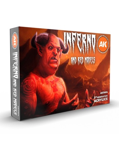 INFERNAL AND RED MODELS COLORS SET