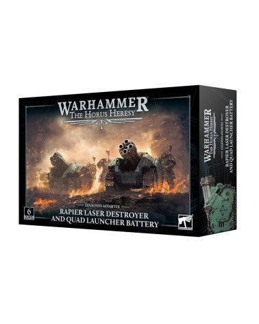 HH: LEGIONES ASTARTES - RAPIER LASER DESTROYER AND QUAD LAUNCHER BATTERY